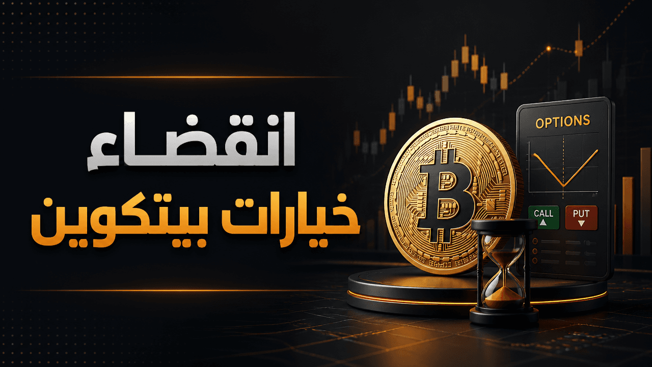 غلاف يوضح انقضاء خيارات بيتكوين وتأثيره المحتمل على حركة السعر