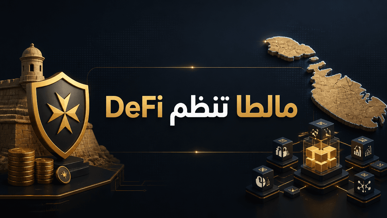 مشهد إخباري عن مالطا وتنظيم DeFi وDAOs ضمن إطار MiCA