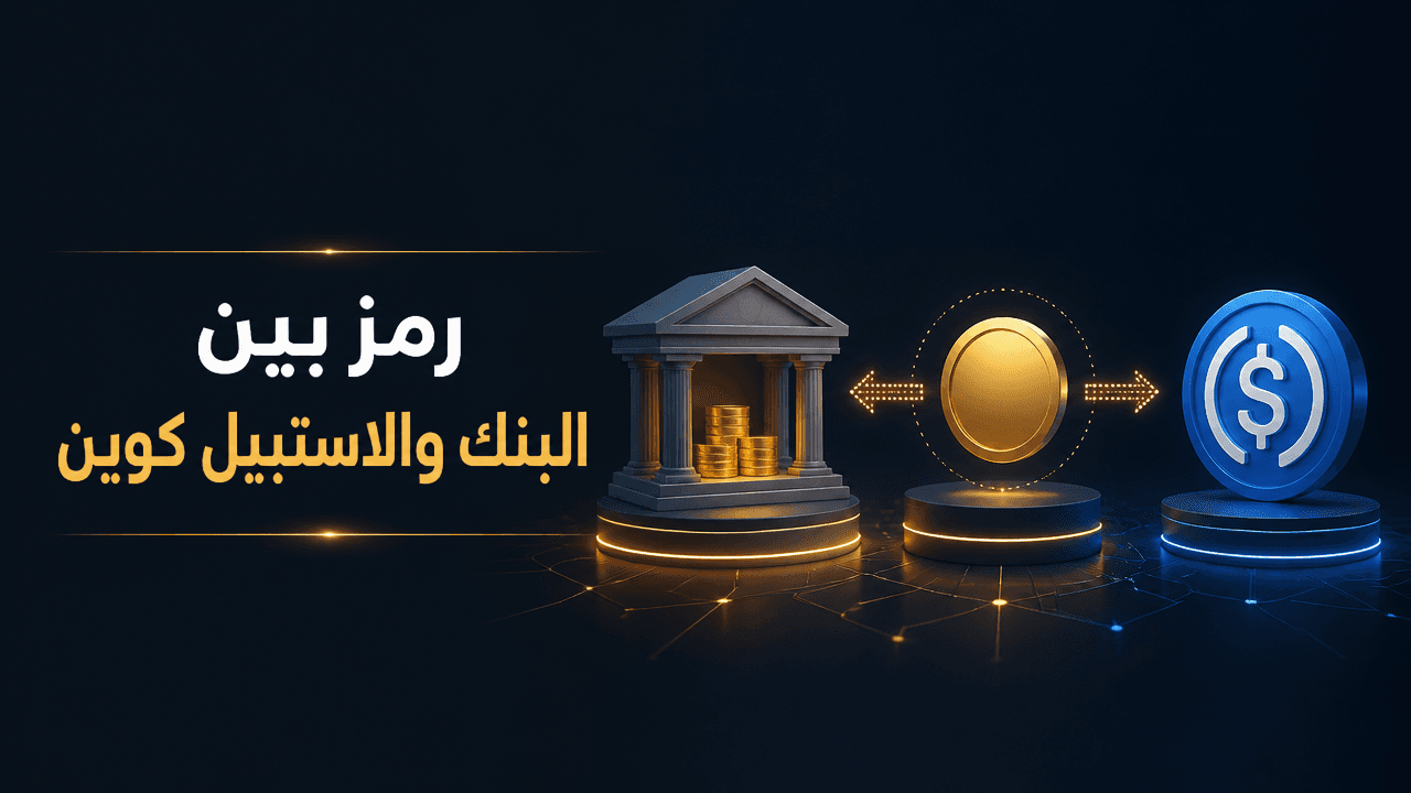 رمز رقمي يربط بين الوديعة البنكية والعملات المستقرة