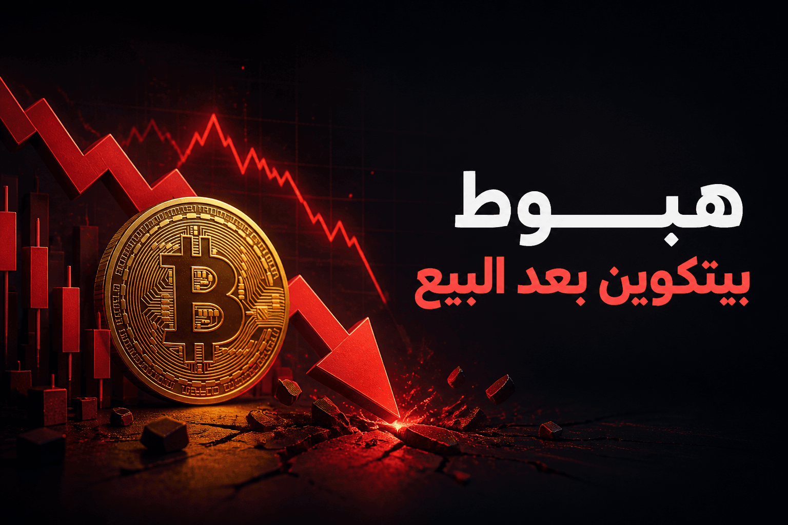 هبوط بيتكوين بعد بيع Strategy لآلاف العملات