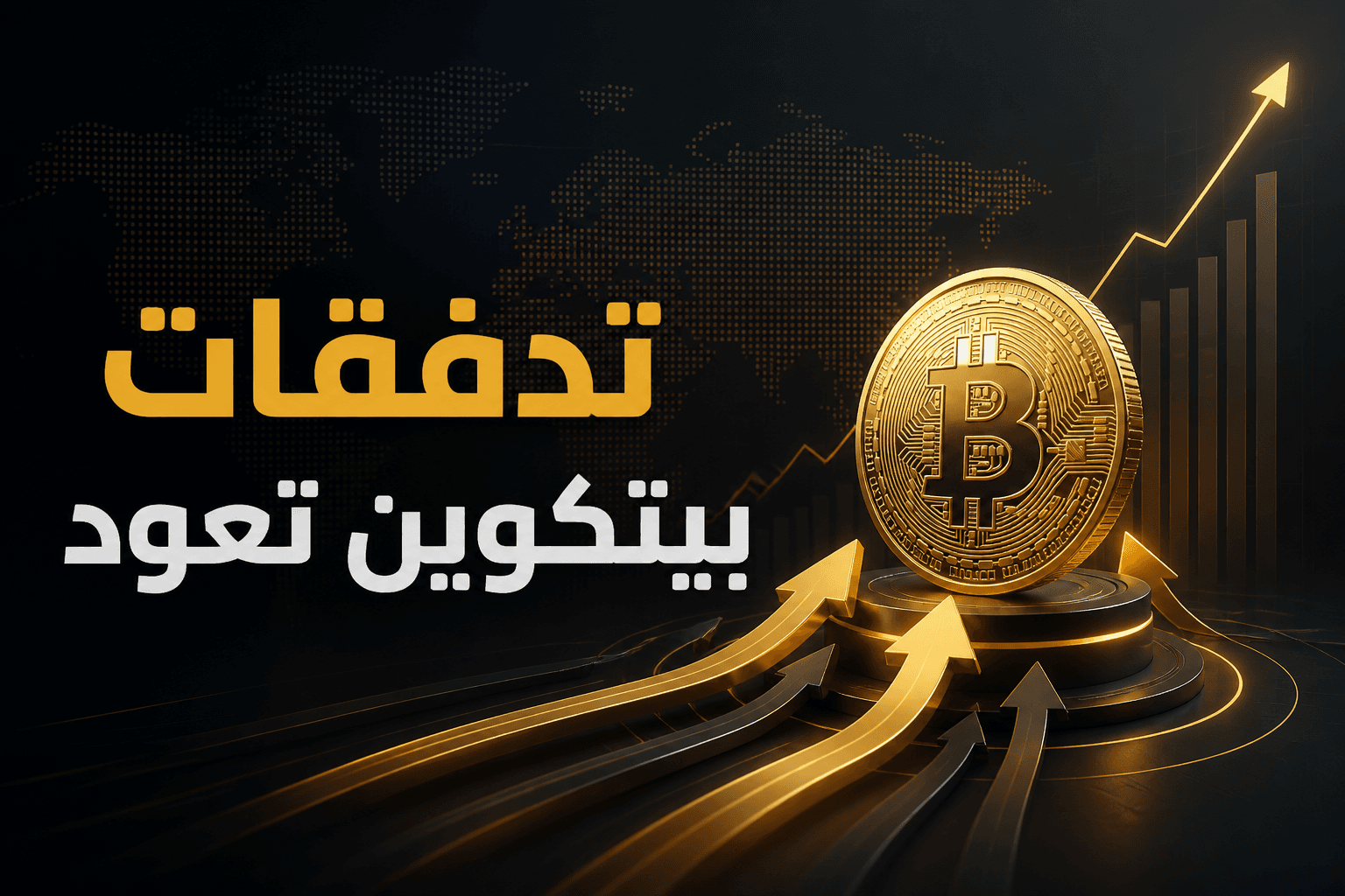 صناديق بيتكوين الفورية تسجل تدفقات صافية بعد ثمانية أسابيع من الخروج