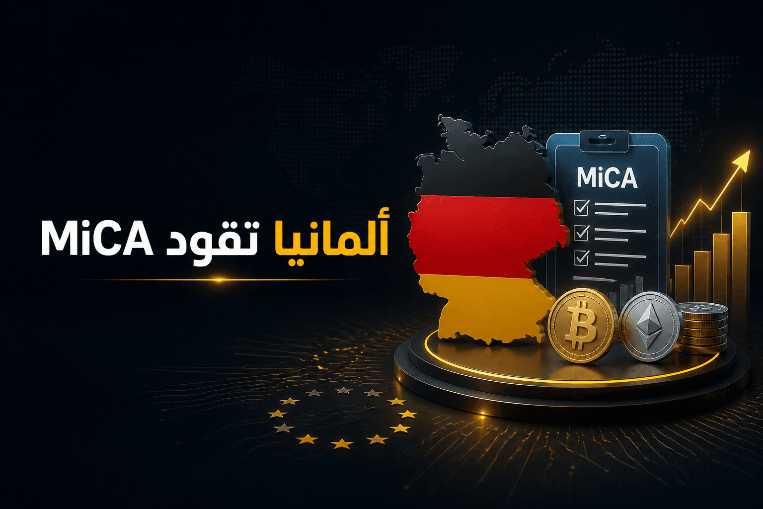 خريطة تراخيص MiCA في أوروبا مع تصدر ألمانيا للموافقات