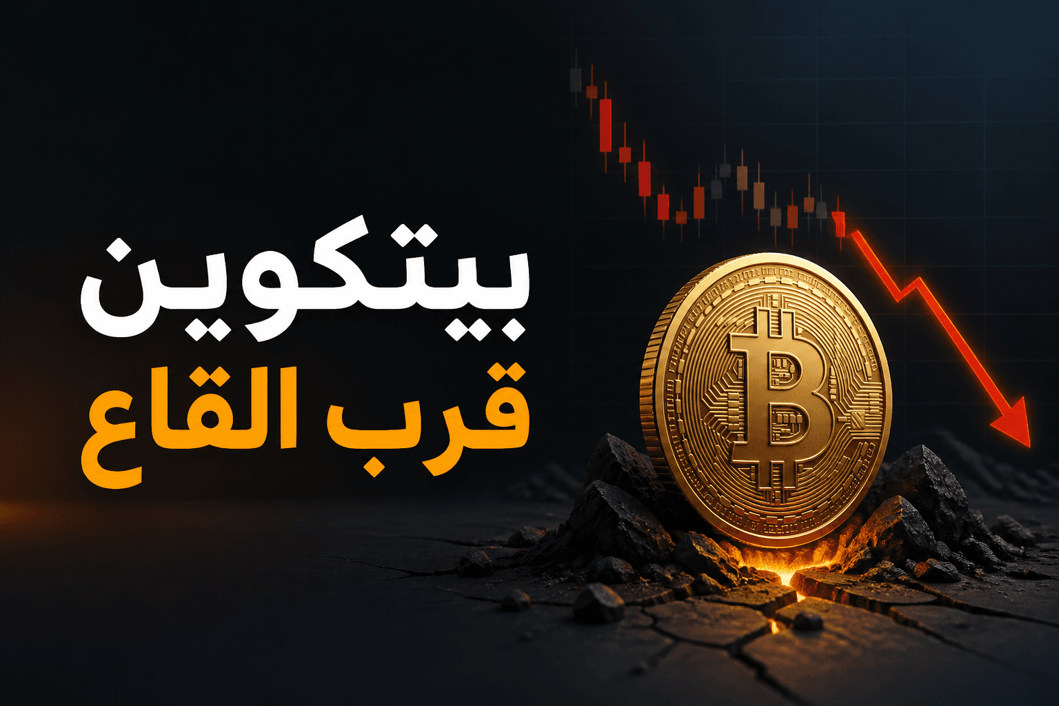 بيتكوين تقترب من مستوى قد يشير إلى قاع سوق الهبوط