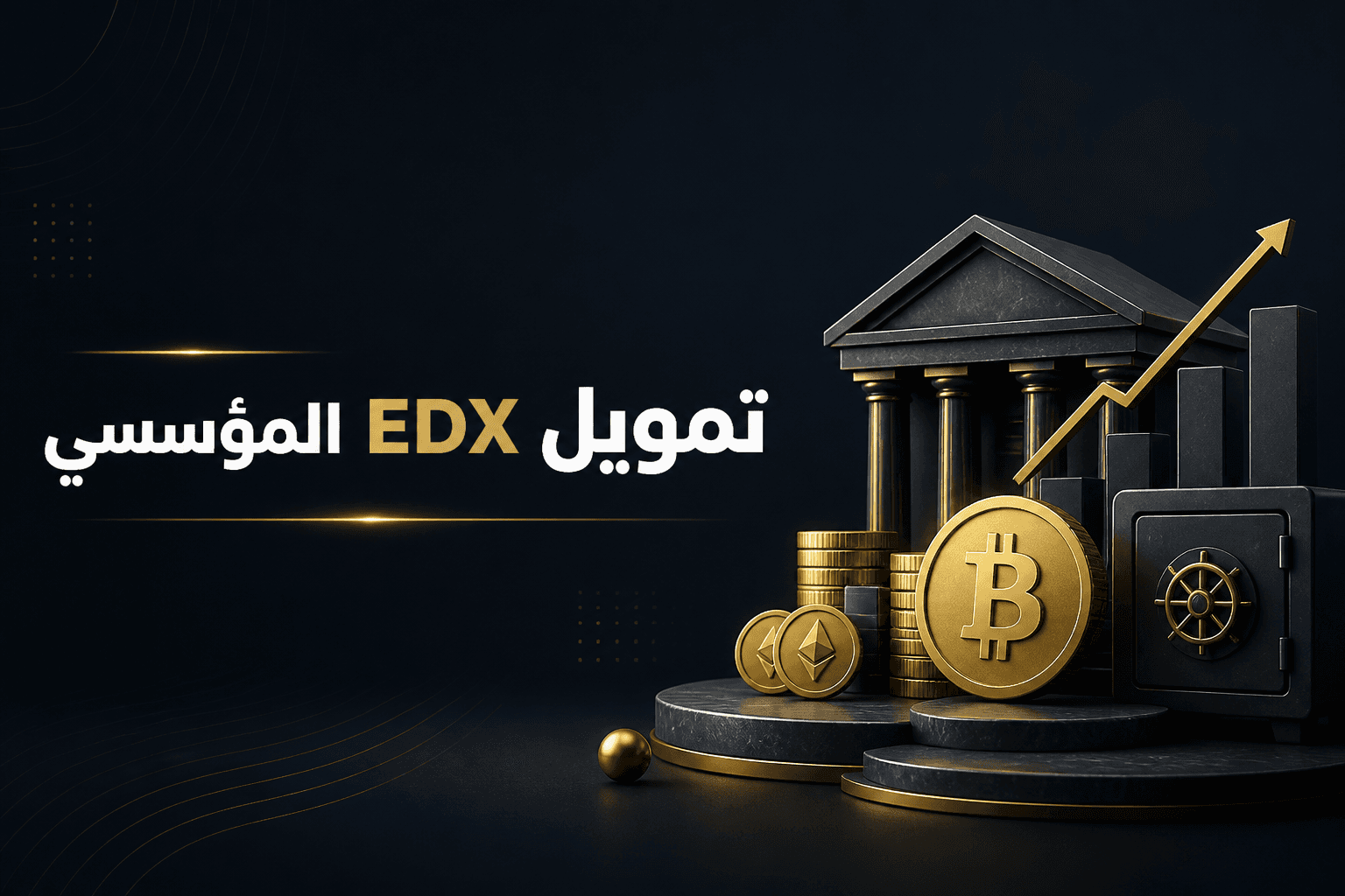 تمويل EDX لدعم توسع منصة التداول المؤسسي للعملات الرقمية
