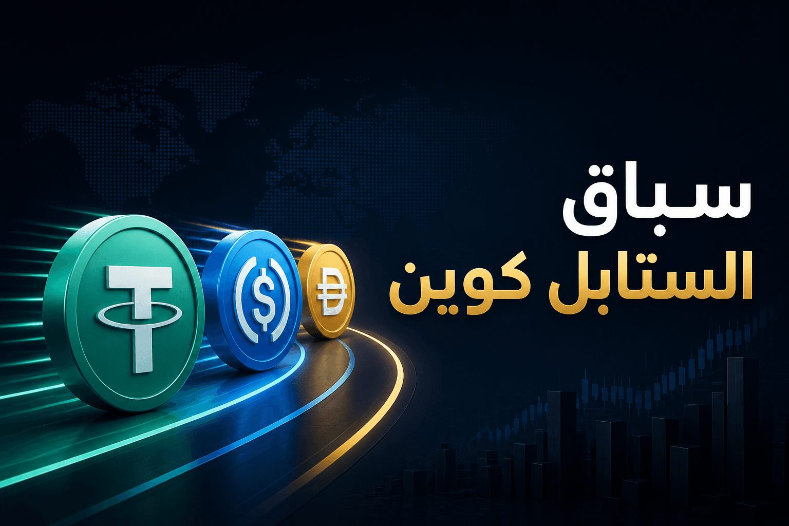 تحالف شركات مالية يطلق ستابل كوين بالدولار لمنافسة USDT وUSDC