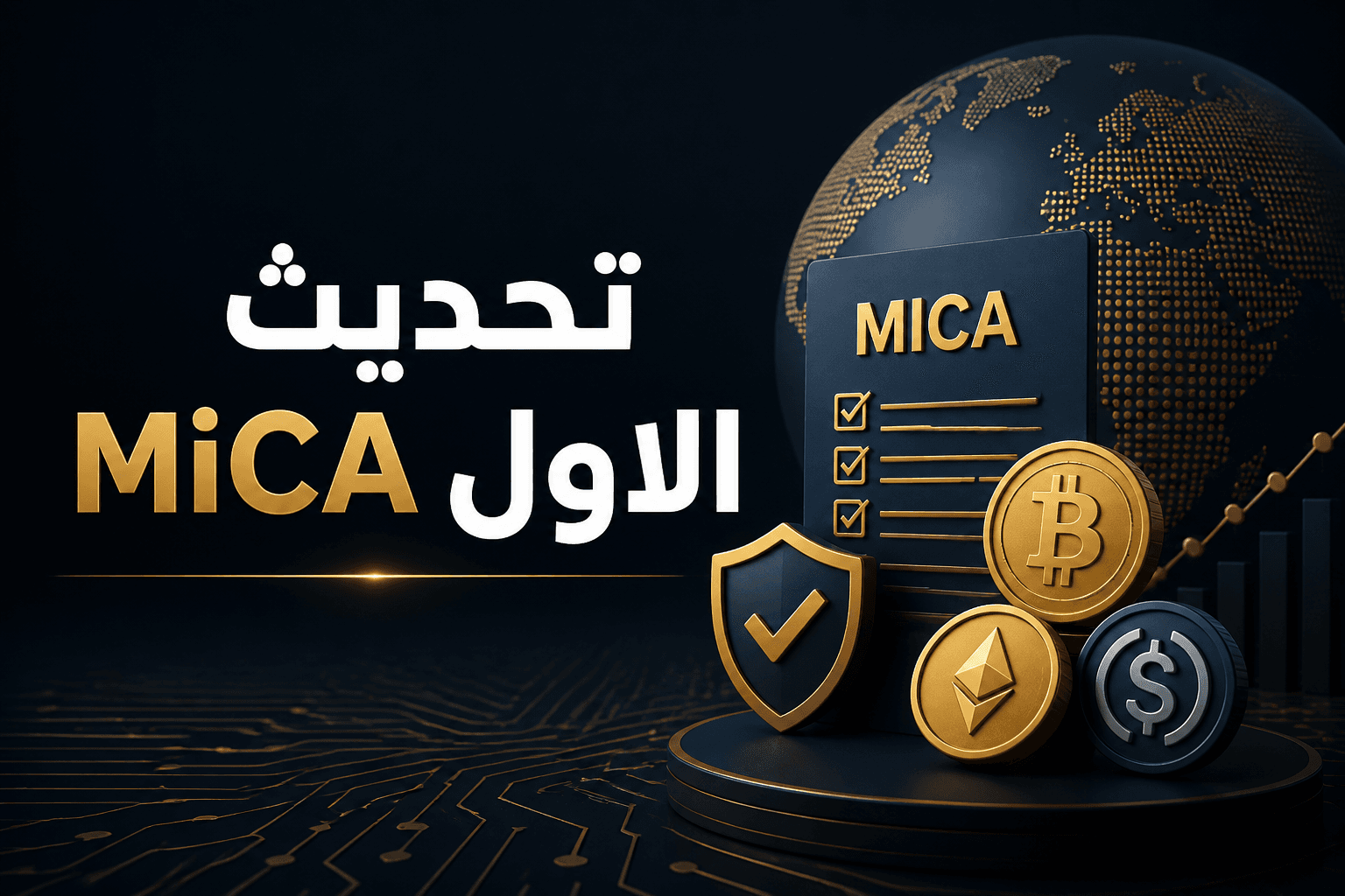 تحديث MiCA الاول مع شركات كريبتو مرخصة في أوروبا