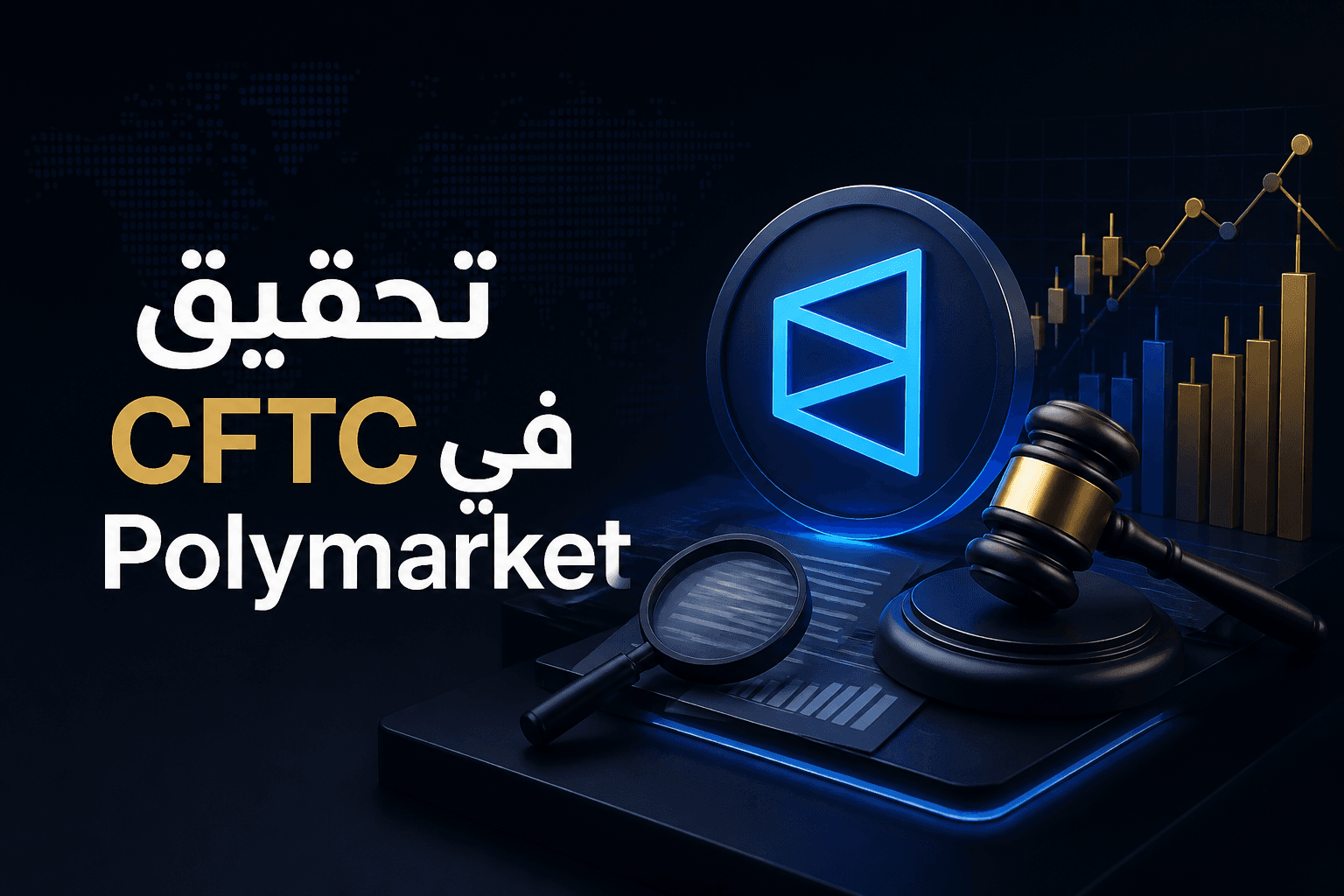 تحقيق CFTC المحتمل في منصة Polymarket بسبب تسويق مضلل