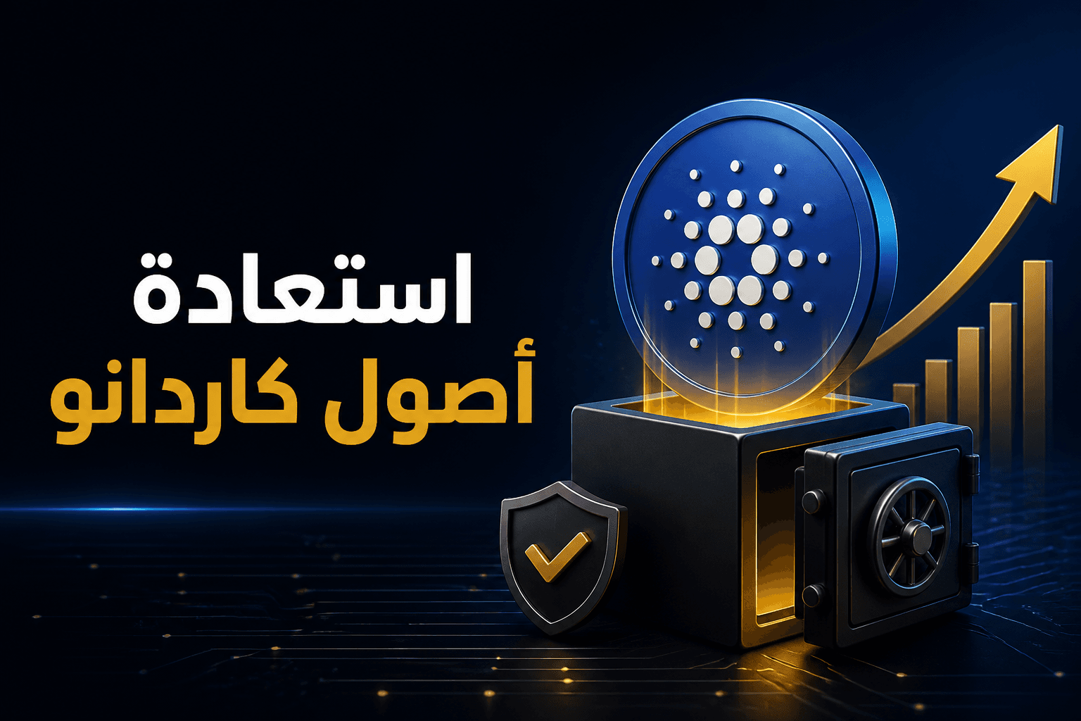 واجهة خبرية عن استعادة أصول كاردانو بعد اختراق محفظة SecondFi