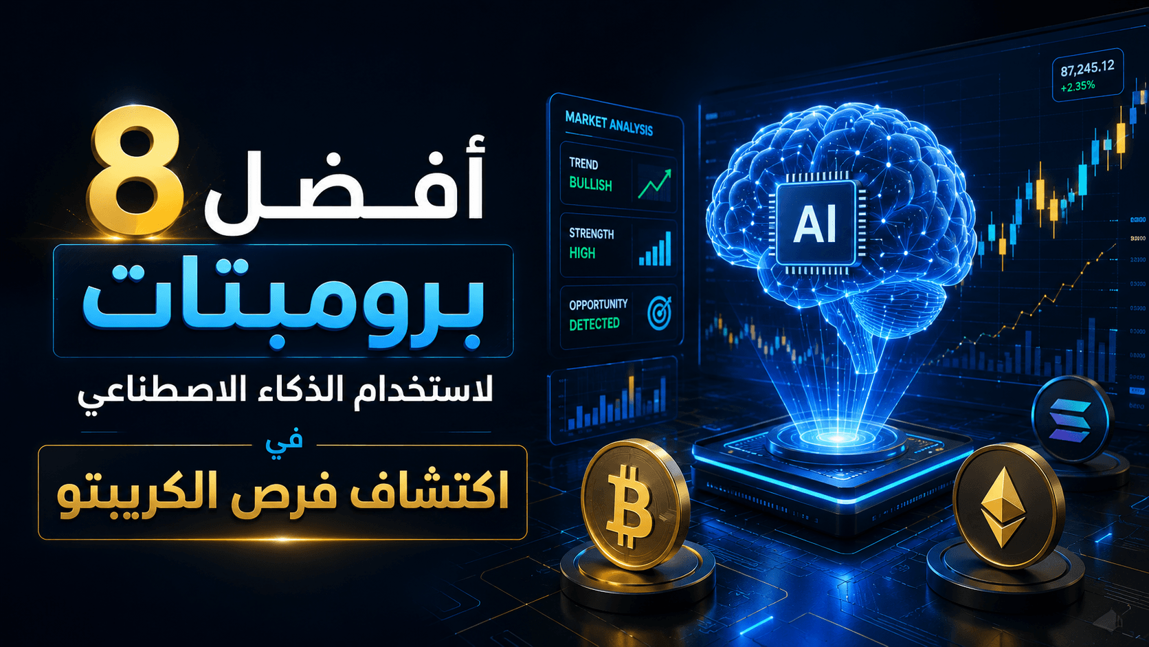 كيف تستخدم الذكاء الاصطناعي لاكتشاف العملات الرقمية الواعدة قبل الصعود؟