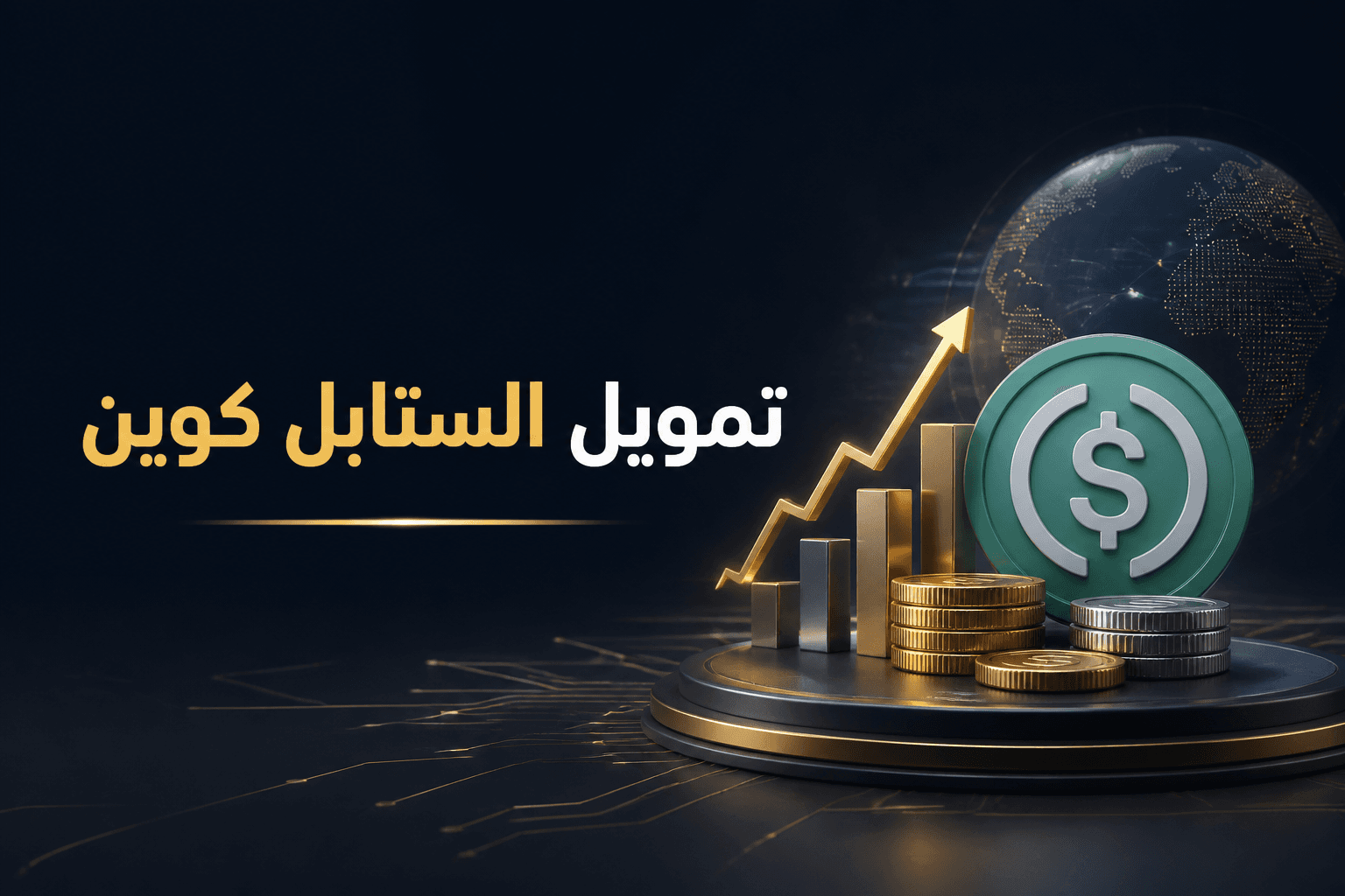 تمويل جديد لتوسيع بنية الستابل كوين للشركات والمؤسسات المالية