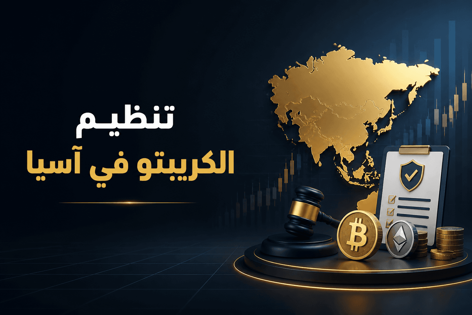 غلاف يوضح تشديد تنظيم الكريبتو في سنغافورة وإندونيسيا