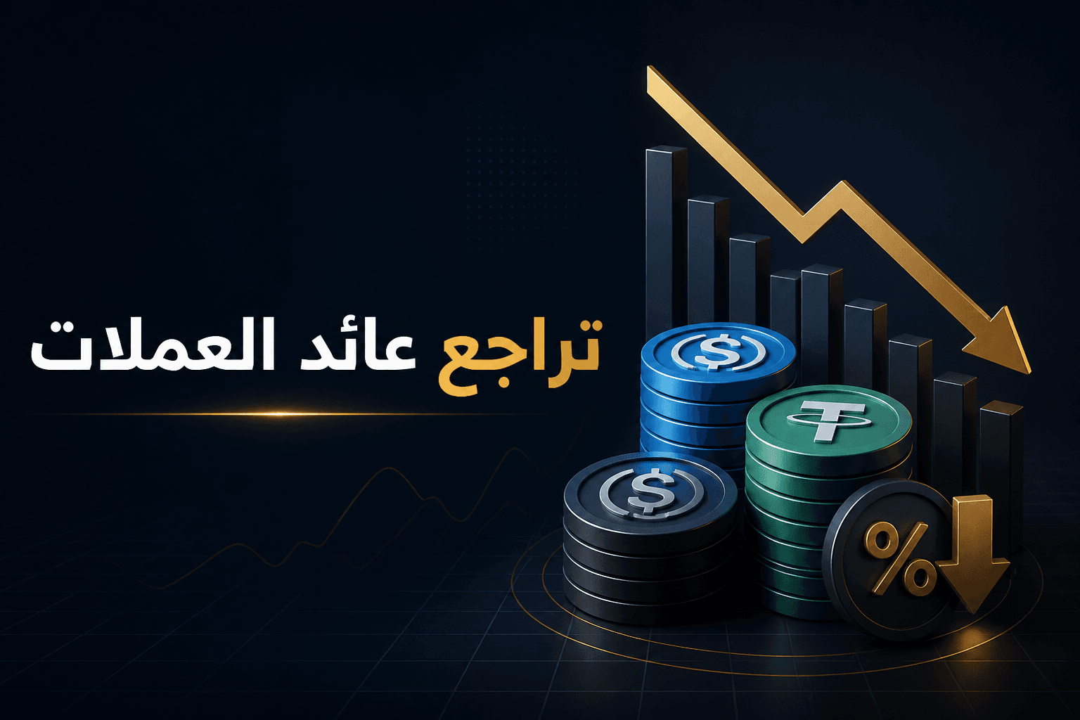تراجع معروض العملات المستقرة المولدة للعائد مقابل نمو منتجات الخزانة