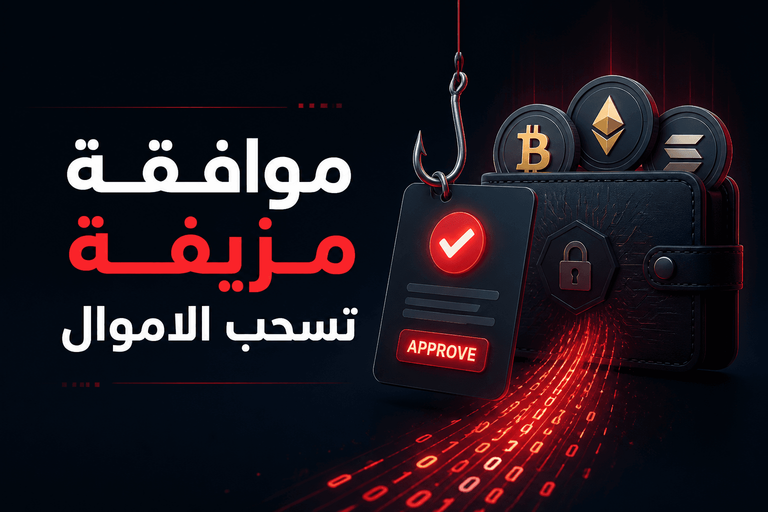 تصيد عبر موافقة توكن مزيفة يسحب اموالا من محفظة على Ethereum