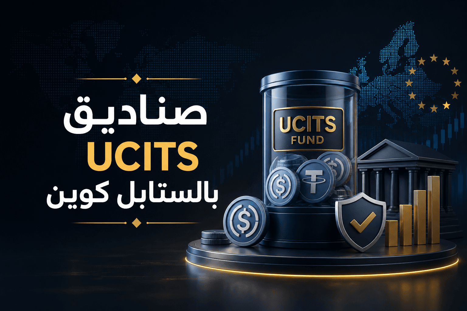 دمج صناديق UCITS الأوروبية بمدفوعات USDC وEURC عبر Base