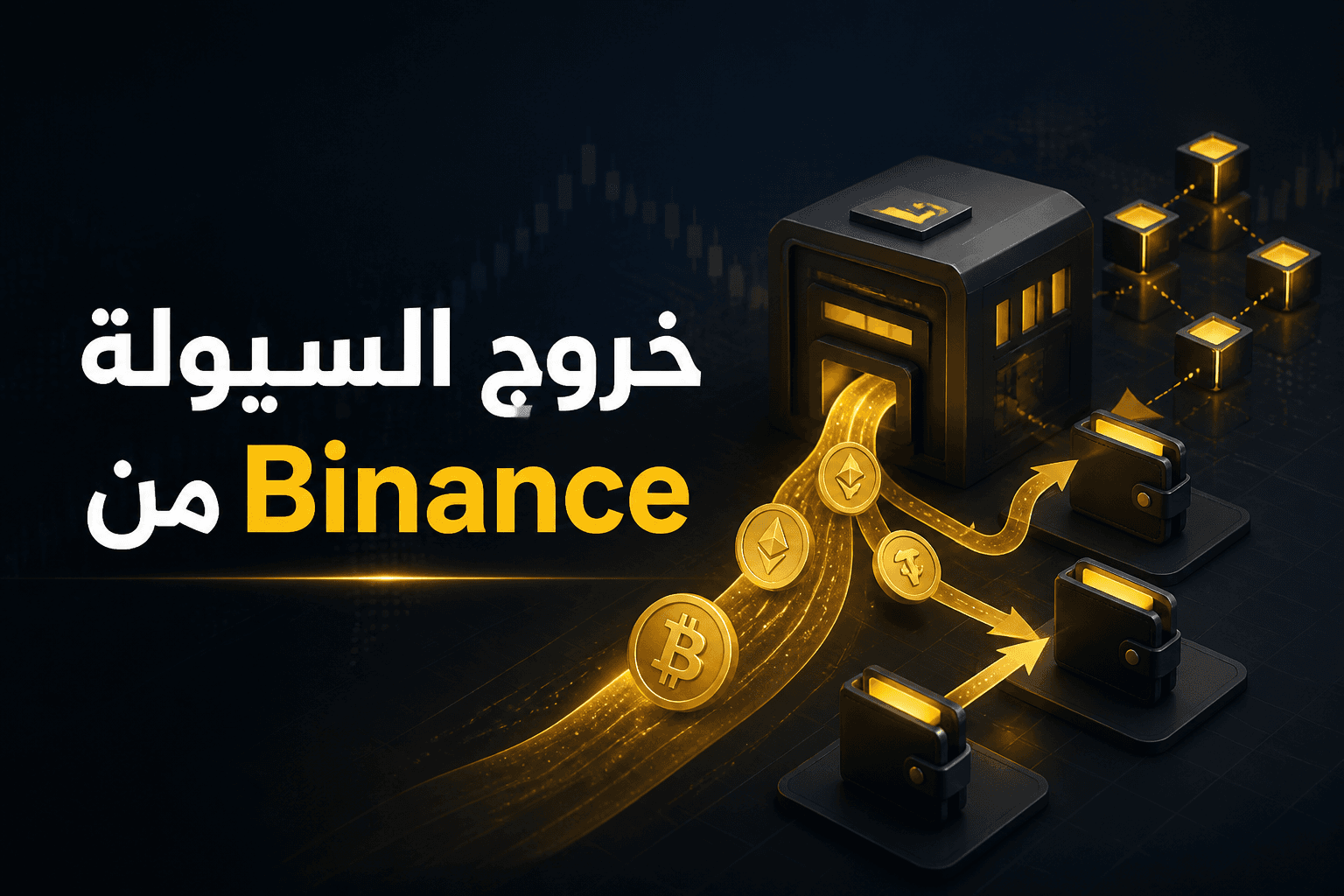 تراجع السيولة من Binance مع ارتفاع سحوبات Ethereum