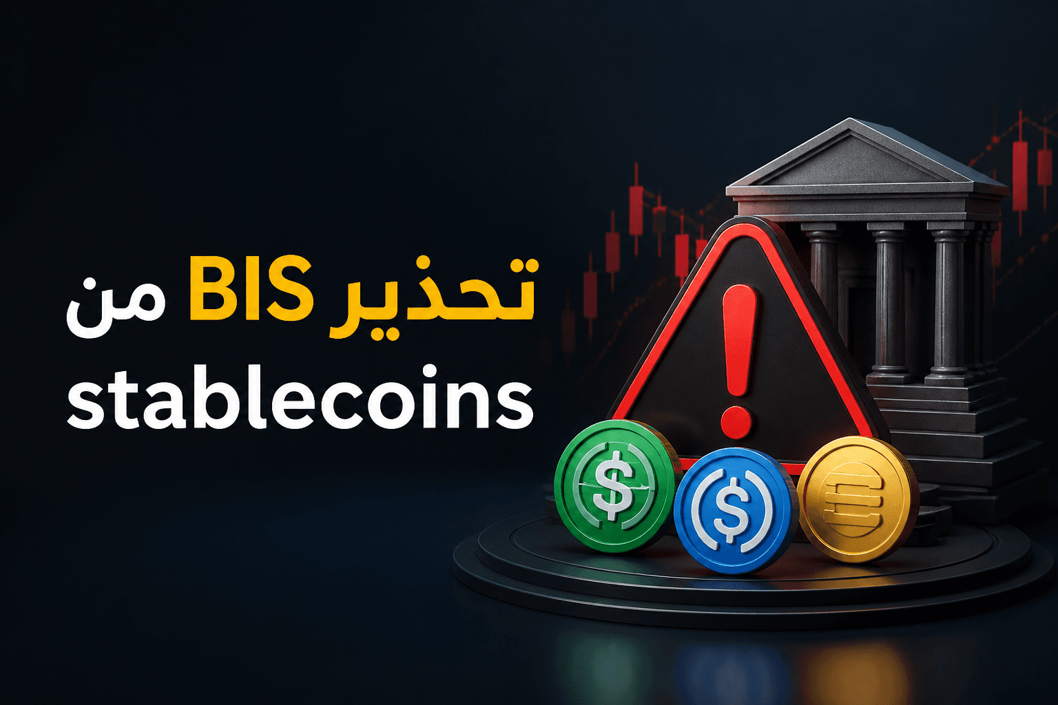 تحذير BIS من توسع العملات المستقرة وتأثيره على النظام المالي