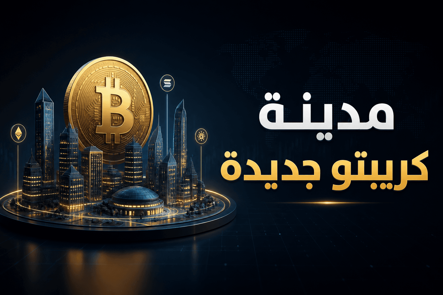 دعم سولانا لمدينة كازاخستان مشروع مدينة كريبتو في كازاخستان بدعم مرتبط بسولانا