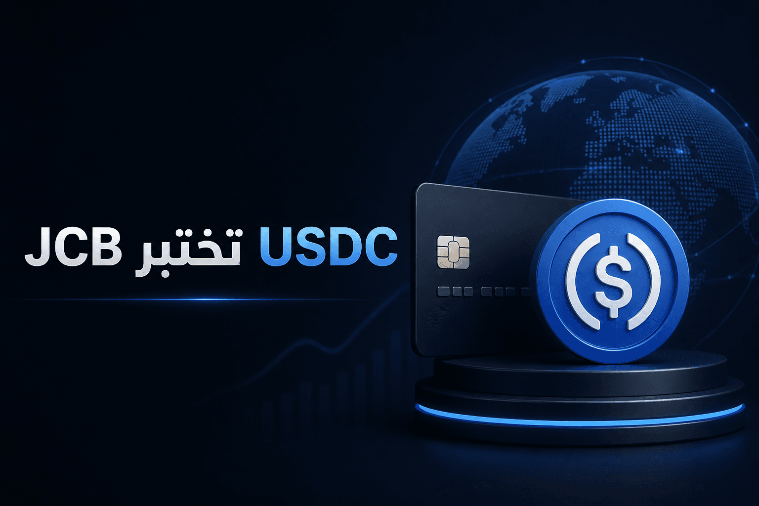 JCB وUSDC في اليابان JCB تختبر USDC لمدفوعات التجار والتحويلات عبر الحدود في اليابان