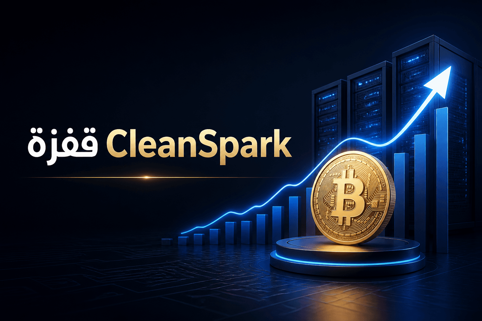 قفزة CleanSpark بعد العقد سهم CleanSpark يرتفع بعد عقد مركز بيانات في جورجيا